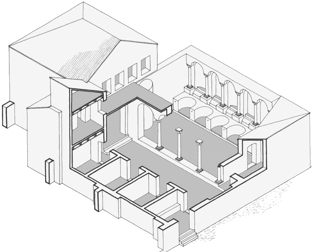 Topographical dictionary - The fourth to sixth century: houses